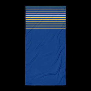 Plush Striped 30×60 Towel - Soft Blue - Dipaliz - Beach Towels
