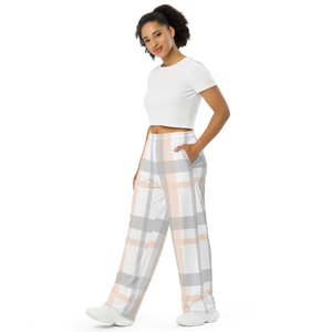 Chic Wide Leg Pants - Elegant Versatile Comfort - Dipaliz