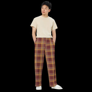 Stretchy Striped Wide Leg Pants - Versatile Workwear - Dipaliz