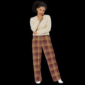 Stretchy Striped Wide Leg Pants - Versatile Workwear - Dipaliz