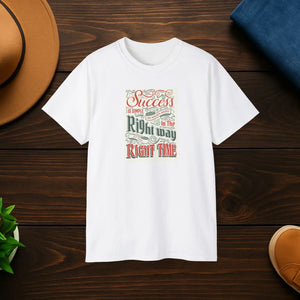 Classic Unisex Ultra Cotton Tee Success is Simple - Dipaliz - T-shirts