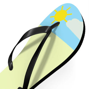 Unisex Flip Flops – Suede Summer Comfort - Dipaliz - Slippers