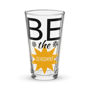Sleek Shaker Pint Glass - 16 Oz Party Drinkware - Dipaliz - Beer Glasses