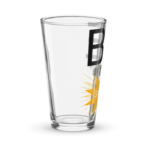 Sleek Shaker Pint Glass - 16 Oz Party Drinkware - Dipaliz - Beer Glasses