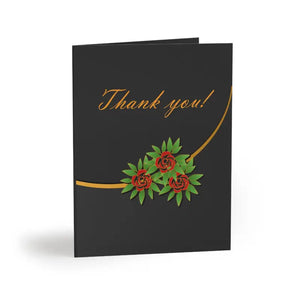 Greeting Cards with Matching White Envelopes - Dipaliz - 16 Pcs / Matte / 4.25” x 5.5” - & Note