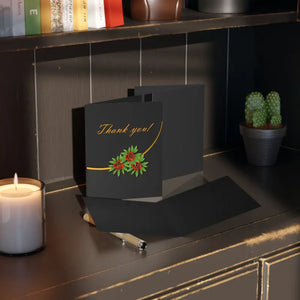 Greeting Cards with Matching White Envelopes - Dipaliz - 8 Pcs / Matte / 4.25” x 5.5” - & Note