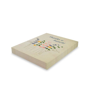 Chic Greeting Cards - Matching White Envelopes - Dipaliz - & Note