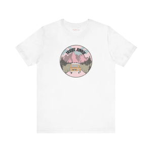 Soft Cotton Travel Junkie T-shirt - Outdoors - Dipaliz - T-shirts - m