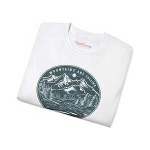 Mountains are Calling T-shirt - Eco-friendly Cotton - Dipaliz - T-shirts - 5xl