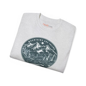 Mountains are Calling T-shirt - Eco-friendly Cotton - Dipaliz - T-shirts - 5xl