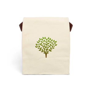 Stylish Canvas Lunch Bag - Retro Tree Print - Dipaliz - Bags
