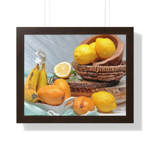 Tropical Fruits Gallery Canvas – Framed Art - Dipaliz - Posters Prints & Visual Artwork