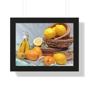 Tropical Fruits Gallery Canvas – Framed Art - Dipaliz - Posters Prints & Visual Artwork