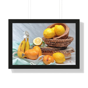 Tropical Fruits Gallery Canvas – Framed Art - Dipaliz - Posters Prints & Visual Artwork