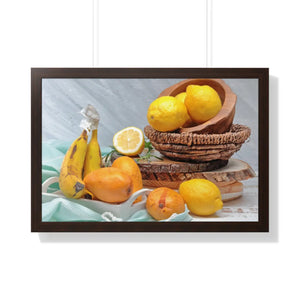 Tropical Fruits Gallery Canvas – Framed Art - Dipaliz - Posters Prints & Visual Artwork