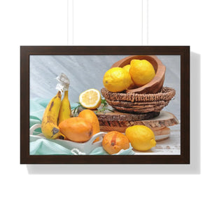 Tropical Fruits Gallery Canvas – Framed Art - Dipaliz - Posters Prints & Visual Artwork