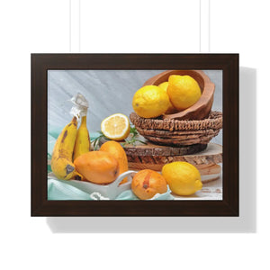 Tropical Fruits Gallery Canvas – Framed Art - Dipaliz - Posters Prints & Visual Artwork