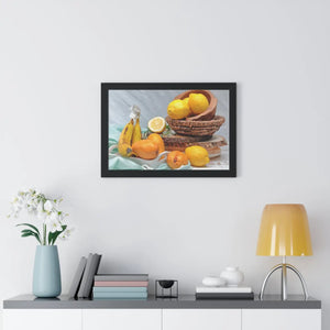 Tropical Fruits Gallery Canvas – Framed Art - Dipaliz - Posters Prints & Visual Artwork