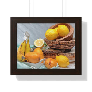 Tropical Fruits Gallery Canvas – Framed Art - Dipaliz - Posters Prints & Visual Artwork