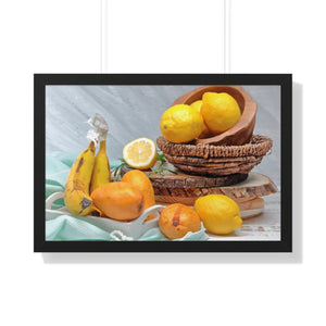 Tropical Fruits Gallery Canvas – Framed Art - Dipaliz - Posters Prints & Visual Artwork