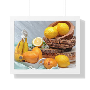 Tropical Fruits Gallery Canvas – Framed Art - Dipaliz - Posters Prints & Visual Artwork