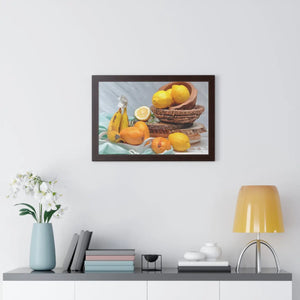 Tropical Fruits Gallery Canvas – Framed Art - Dipaliz - Posters Prints & Visual Artwork