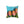 Polyester Square Pillow – Blue Textured Surface - Dipaliz - Throw Pillows