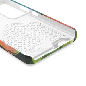 Rugged Phone Case - Tulips Impact Resistant Card Holder - Dipaliz - Mobile Cases