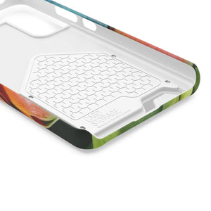 Rugged Phone Case - Tulips Impact Resistant Card Holder - Dipaliz - Mobile Cases