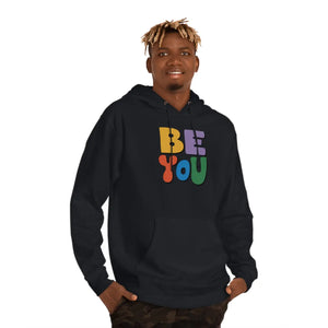 Modern Unisex Hooded Sweatshirt - Cozy Cotton Blend - Dipaliz - Sweatshirts