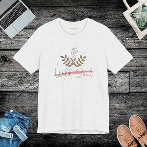 Soft Jersey Short Sleeve Wild Soul Tee Cotton - Dipaliz - T-shirts - s