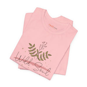 Soft Jersey Short Sleeve Wild Soul Tee Cotton - Dipaliz - T-shirts - s