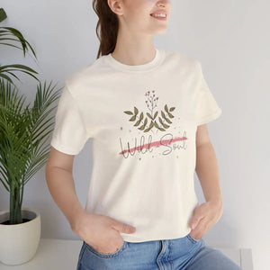 Soft Jersey Short Sleeve Wild Soul Tee Cotton - Dipaliz - T-shirts - s