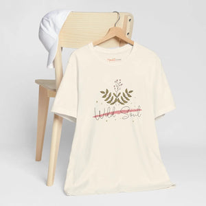 Soft Jersey Short Sleeve Wild Soul Tee Cotton - Dipaliz - T-shirts - s