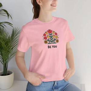 Soft Cotton Flowers T-shirt - be you Jersey - Dipaliz - T-shirts - s