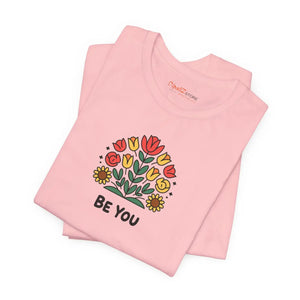 Soft Cotton Flowers T-shirt - be you Jersey - Dipaliz - T-shirts - s