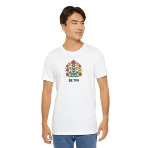 Soft Cotton Flowers T-shirt - be you Jersey - Dipaliz - T-shirts - s