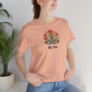 Soft Cotton Flowers T-shirt - be you Jersey - Dipaliz - T-shirts - s