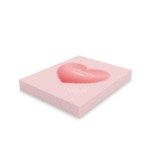 Premium Greeting Cards - will you be my Valentine - Dipaliz - & Note