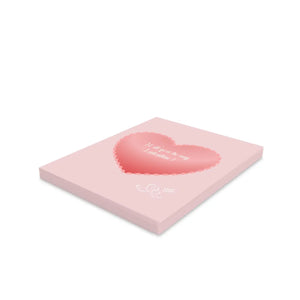 Premium Greeting Cards - will you be my Valentine - Dipaliz - & Note