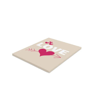 Valentine Day Greeting Cards - Matte Cardstock 4.25 x 5.5 - Dipaliz - Paper Products