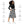 Wavy Black Stripes Long Sleeve Midi – Date Night - Dipaliz - Dresses - Xs