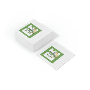 Elegant White Coined Napkins - Spruce Tree Paper - Dipaliz