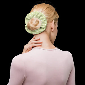 Eco Friendly Polka Dot Scrunchie - Recycled Fabric - Dipaliz - Ponytail Holders