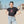 Flowy Cropped Tee Rose Flower Soft Everyday Wear - Dipaliz - T-shirts - m