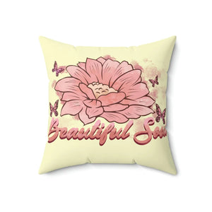 Spun Polyester Square Pillow – Modern Decor - Dipaliz - Throw Pillows