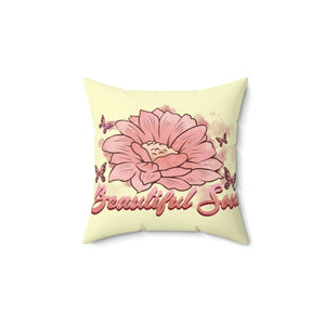 Spun Polyester Square Pillow – Modern Decor - Dipaliz - Throw Pillows