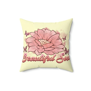 Spun Polyester Square Pillow – Modern Decor - Dipaliz - Throw Pillows