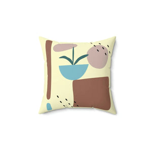 Bold Abstract Spun Polyester Square Pillow - Dipaliz - Throw Pillows