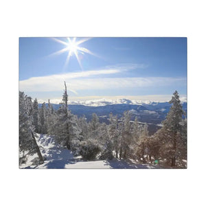 Winter Wonderland Matte Canvas Wall Art - Eco Radial Pine - Dipaliz - 14″ x 11″ (horizontal) / 0.75’’ - Posters Prints